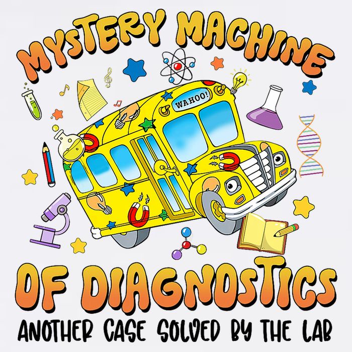  Lab Week 2025 Retro Mystery Machine Of Diagnostics  Mousepad