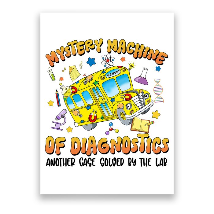  Lab Week 2025 Retro Mystery Machine Of Diagnostics  Poster