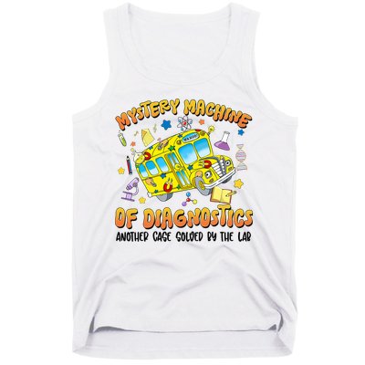  Lab Week 2025 Retro Mystery Machine Of Diagnostics  Tank Top