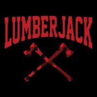 Lumberjack Woodworker Arborist Axe Flannel Button