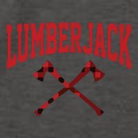 Lumberjack Woodworker Arborist Axe Flannel Vector Backpack