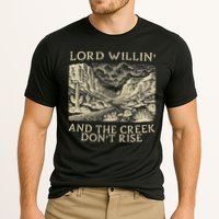 Lord Willing And The Creek DonT Rise Cooling Performance Crew T-Shirt