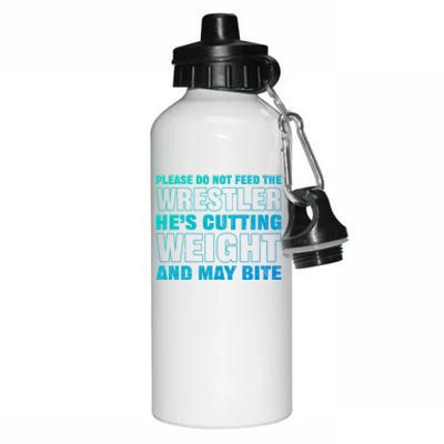 Ll Wrestlers And Wrestling Lovers Wrestling Gift Aluminum Water Bottle