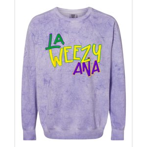 La Weezy Anna Colorblast Crewneck Sweatshirt