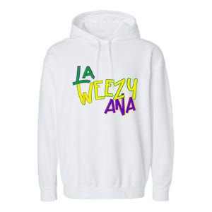 La Weezy Anna Garment-Dyed Fleece Hoodie