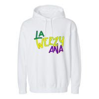 La Weezy Anna Garment-Dyed Fleece Hoodie