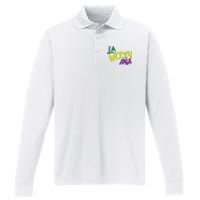 La Weezy Anna Performance Long Sleeve Polo