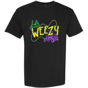 La Weezy Ana Mardi Gras Louisiana Fat Tuesday New Orleans Garment-Dyed Heavyweight T-Shirt