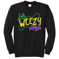 La Weezy Ana Mardi Gras Louisiana Fat Tuesday New Orleans Tall Sweatshirt