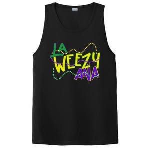 La Weezy Ana Mardi Gras Louisiana Fat Tuesday New Orleans PosiCharge Competitor Tank