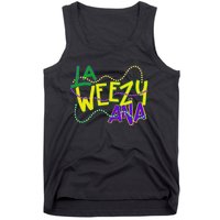 La Weezy Ana Mardi Gras Louisiana Fat Tuesday New Orleans Tank Top