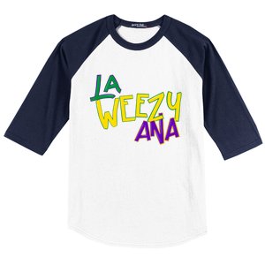 La Weezy Ana Mardi Gras Baseball Sleeve Shirt