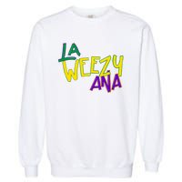 La Weezy Ana Mardi Gras Garment-Dyed Sweatshirt