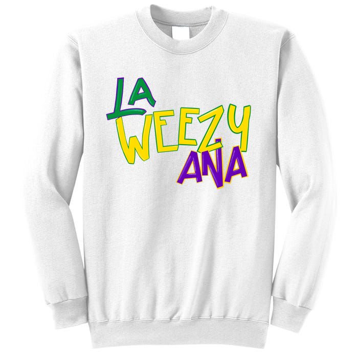 La Weezy Ana Mardi Gras Sweatshirt