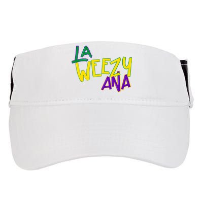 La Weezy Ana Mardi Gras Adult Drive Performance Visor