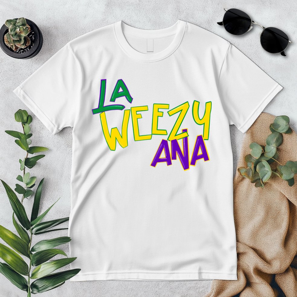 La Weezy Ana Mardi Gras Premium T-Shirt