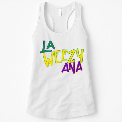 La Weezy Ana Mardi Gras Womens Tank Top