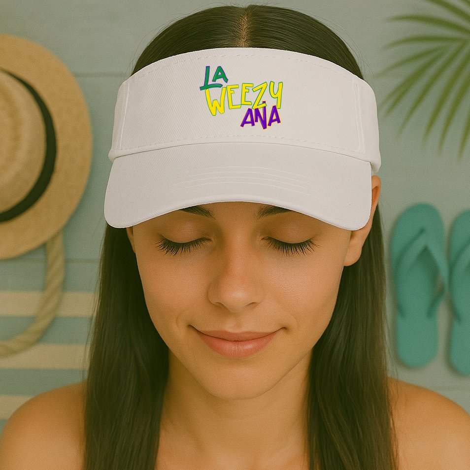La Weezy Ana Mardi Gras Visor