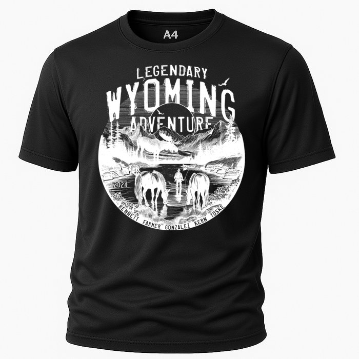 Legendary Wyoming Adventure 2024 Cooling Performance Crew T-Shirt