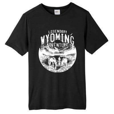 Legendary Wyoming Adventure 2024 Tall Fusion ChromaSoft Performance T-Shirt