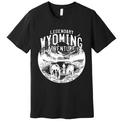 Legendary Wyoming Adventure 2024 Premium T-Shirt