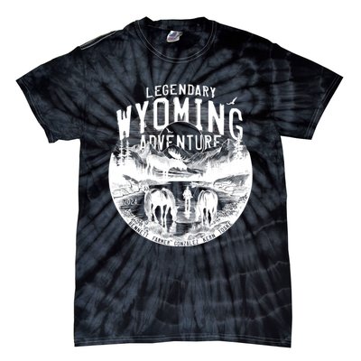 Legendary Wyoming Adventure 2024 Tie-Dye T-Shirt