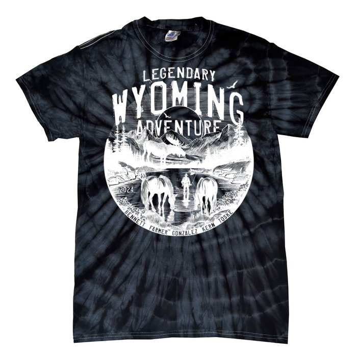 Legendary Wyoming Adventure 2024 Tie-Dye T-Shirt