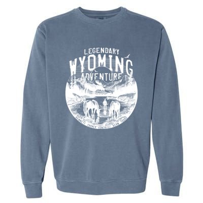 Legendary Wyoming Adventure 2024 Garment-Dyed Sweatshirt