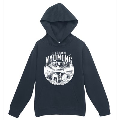 Legendary Wyoming Adventure 2024 Urban Pullover Hoodie