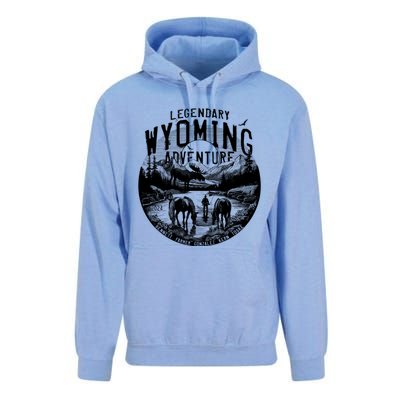 Legendary Wyoming Adventure 2024 Unisex Surf Hoodie