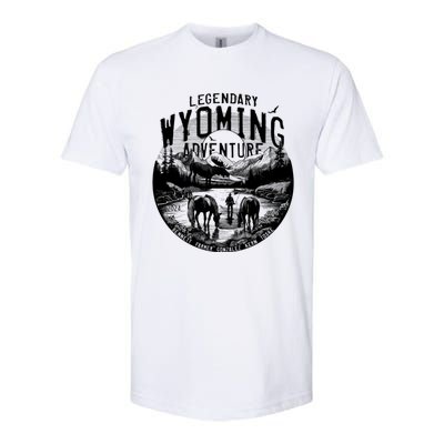 Legendary Wyoming Adventure 2024 Softstyle CVC T-Shirt