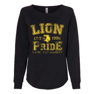 Living Way Academy Lion Pride Womens California Wash Sweatshirt