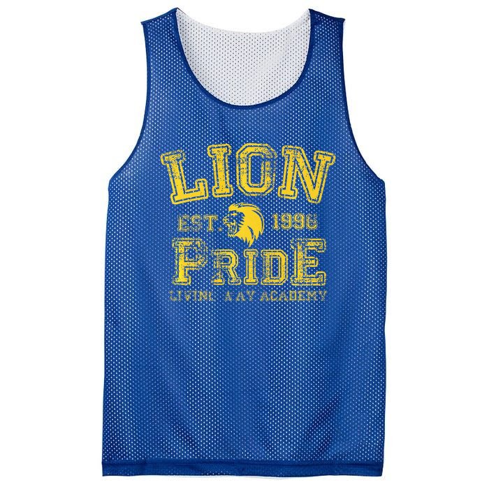 Living Way Academy Lion Pride Mesh Reversible Basketball Jersey Tank