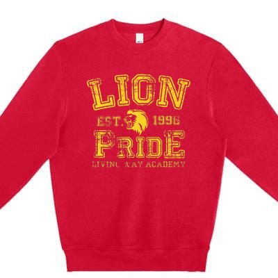 Living Way Academy Lion Pride Premium Crewneck Sweatshirt