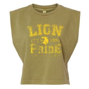 Living Way Academy Lion Pride Garment-Dyed Women's Muscle Tee