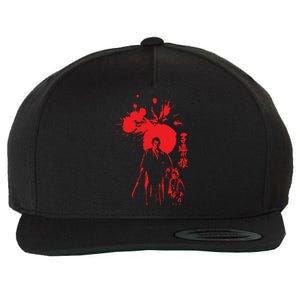 Lone Wolf And Cub Wool Snapback Cap