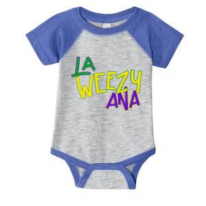 La Weezy Ana Mardi Gras Louisiana Fat Tuesday Infant Baby Jersey Bodysuit