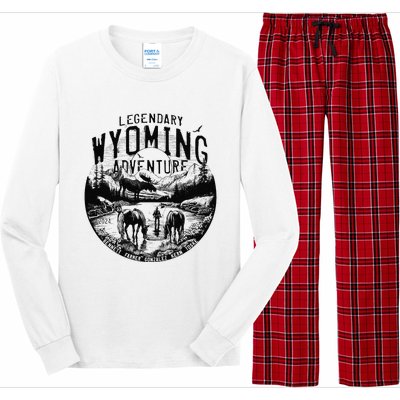 Legendary Wyoming Adventure 2024 Long Sleeve Pajama Set