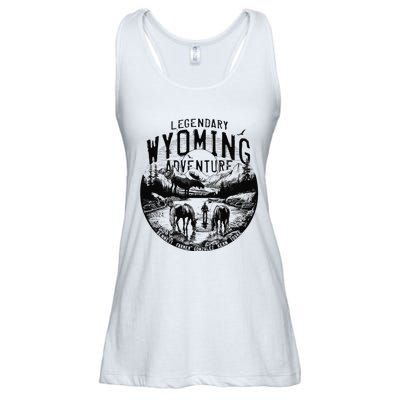 Legendary Wyoming Adventure 2024 Ladies Essential Flowy Tank