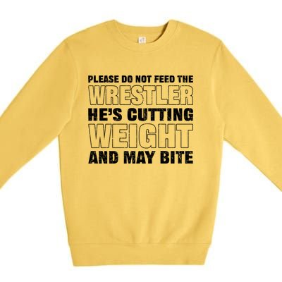 Ll Wrestlers And Wrestling Lovers Wrestling Gift Premium Crewneck Sweatshirt