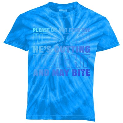 Ll Wrestlers And Wrestling Lovers Wrestling Gift Kids Tie-Dye T-Shirt