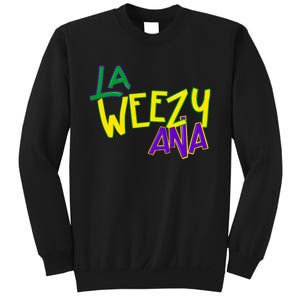 La Weezy Ana Mardi Gras Louisiana Fat Tuesday Sweatshirt