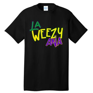 La Weezy Ana Mardi Gras Louisiana Fat Tuesday Tall T-Shirt