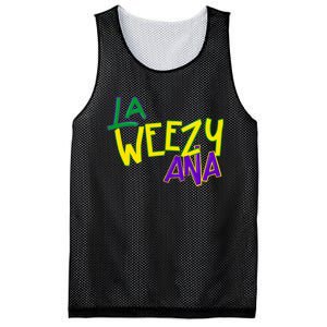 La Weezy Ana Mardi Gras Louisiana Fat Tuesday Mesh Reversible Basketball Jersey Tank