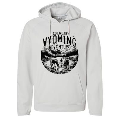 Legendary Wyoming Adventure 2024 Performance Fleece Hoodie