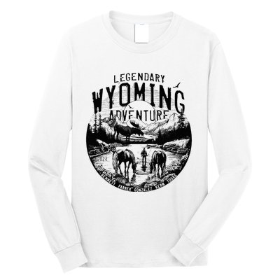 Legendary Wyoming Adventure 2024 Long Sleeve Shirt