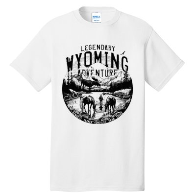 Legendary Wyoming Adventure 2024 Tall T-Shirt