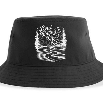 Lord Willin And The Creek DonT Rise Sustainable Bucket Hat
