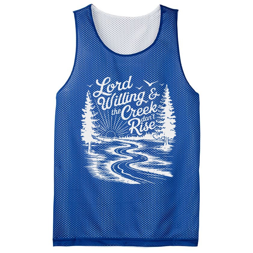 Lord Willin And The Creek DonT Rise Mesh Reversible Basketball Jersey Tank