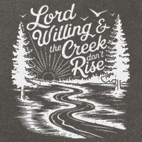 Lord Willin And The Creek DonT Rise Cotton Canvas Backpack